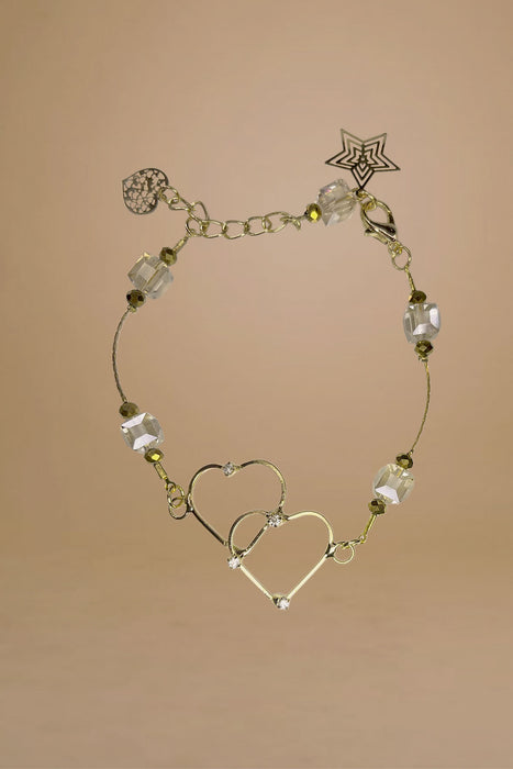 Double Hearts Bracelet