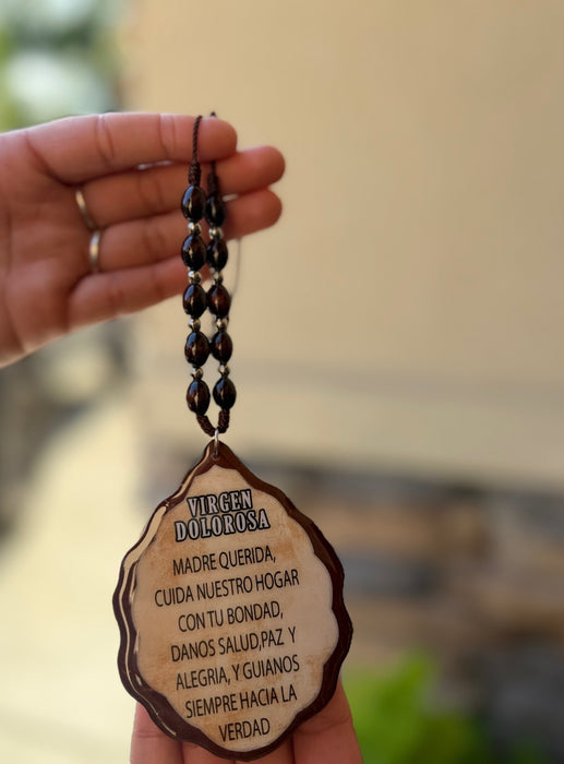 Virgin Dolorosa Blessing